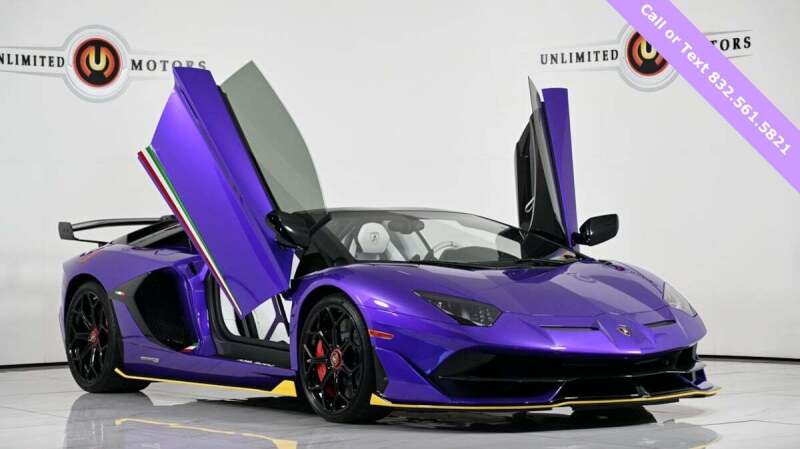 2021 Lamborghini Aventador for sale at INDY'S UNLIMITED MOTORS - UNLIMITED MOTORS in Westfield IN