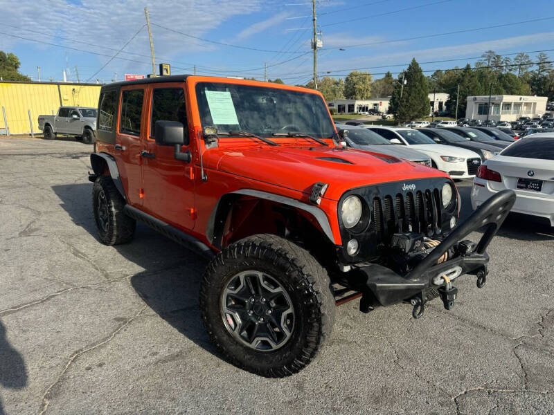 2015 Jeep Wrangler Unlimited for sale at North Georgia Auto Brokers in Snellville GA