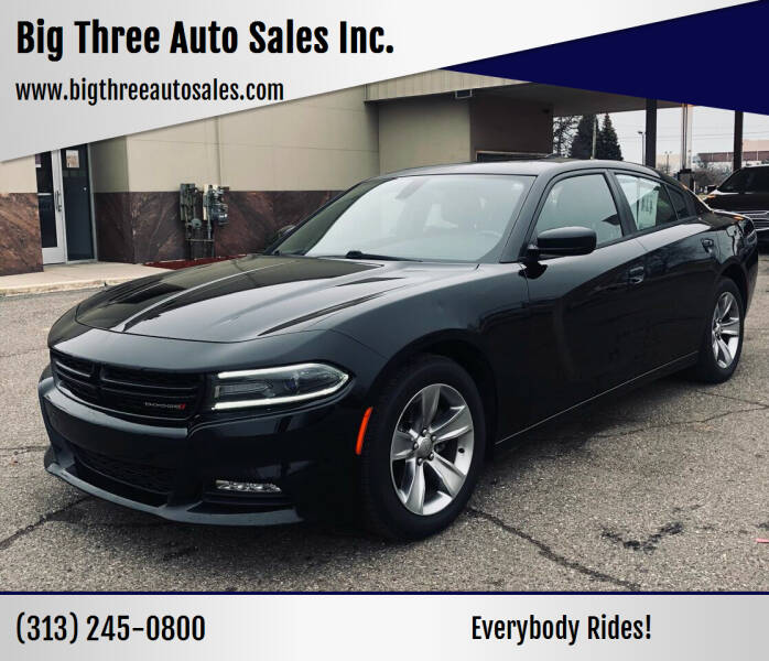 2016 Dodge Charger for sale at Big Three Auto Sales Inc. in Detroit MI