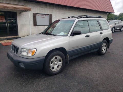 2001 Subaru Forester for sale at Salem Auto Sales in Salem VA