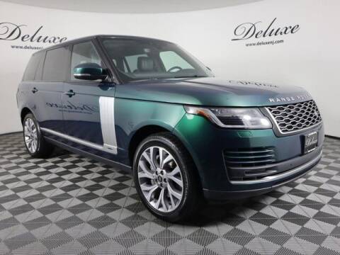 2019 Land Rover Range Rover for sale at DeluxeNJ.com in Linden NJ