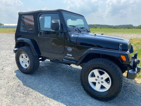 2005 Jeep Wrangler for sale at Shoreline Auto Sales LLC in Berlin MD