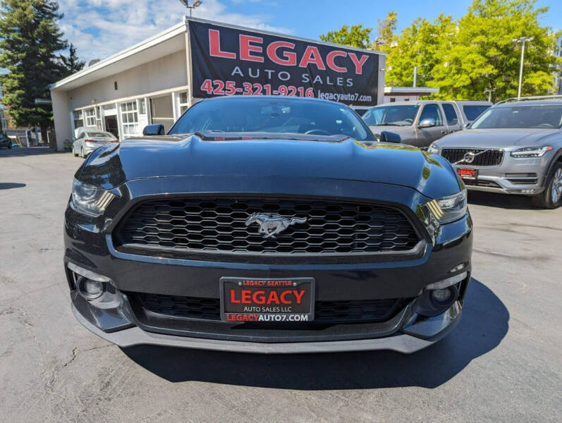 2016 Ford Mustang for sale at Legacy Auto Sales LLC in Seattle WA