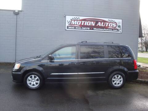 2013 Chrysler Town and Country for sale at Motion Autos in Longview WA