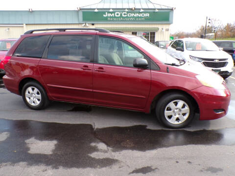 2010 Toyota Sienna for sale at Jim O'Connor Select Auto in Oconomowoc WI