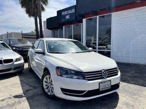 2015 Volkswagen Passat for sale at Prime Sales in Huntington Beach CA