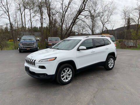 2018 Jeep Cherokee for sale at AFFORDABLE AUTO SVC & SALES in Bath NY