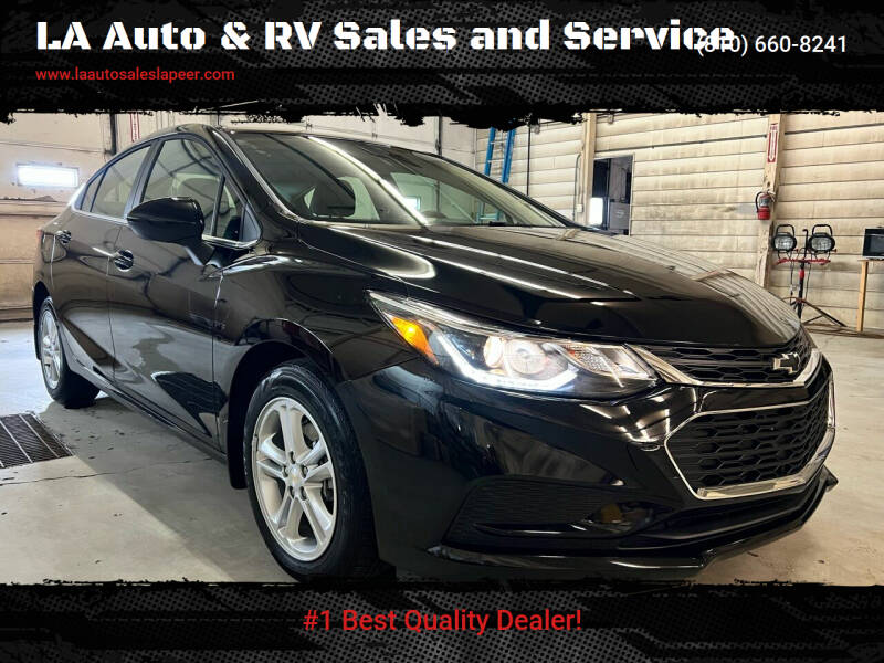 2018 Chevrolet Cruze for sale at LA Auto & RV Sales and Service in Lapeer MI