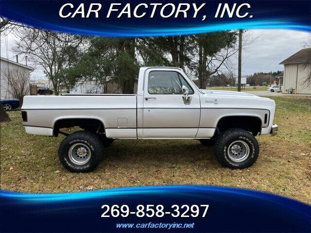 1977 Chevrolet Silverado 1500 for sale at Car Factory Inc. in Three Rivers MI