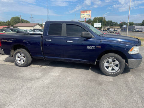 2017 RAM 1500 for sale at RICK'S AUTO SALES in Logansport IN