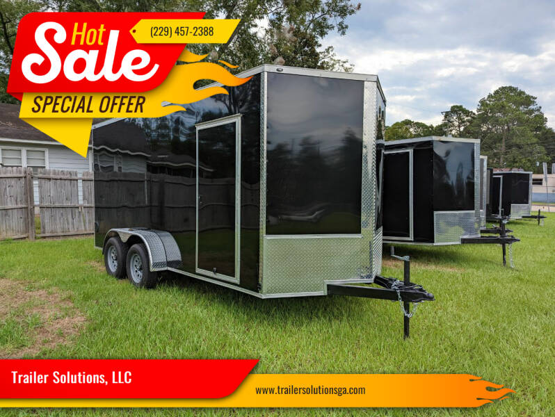 2024 T. Solutions 7x16TA2 ENCLOSED CARGO TRAILER for sale at Trailer Solutions, LLC in Fitzgerald GA