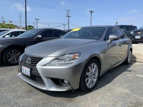 2016 Lexus IS 200t for sale at Los Compadres Auto Sales in Riverside CA