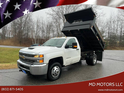 2018 Chevrolet Silverado 3500HD for sale at MD Motors LLC in Williston VT