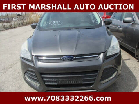 2016 Ford Escape for sale at First Marshall Auto Auction in Harvey IL