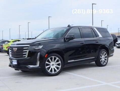 2021 Cadillac Escalade for sale at BIG STAR CLEAR LAKE - USED CARS in Houston TX