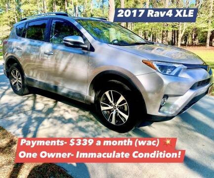 2017 Toyota RAV4 for sale at Poole Automotive in Laurinburg NC