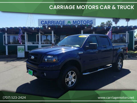 2008 Ford F-150 for sale at Carriage Motors Car & Truck in Santa Rosa CA