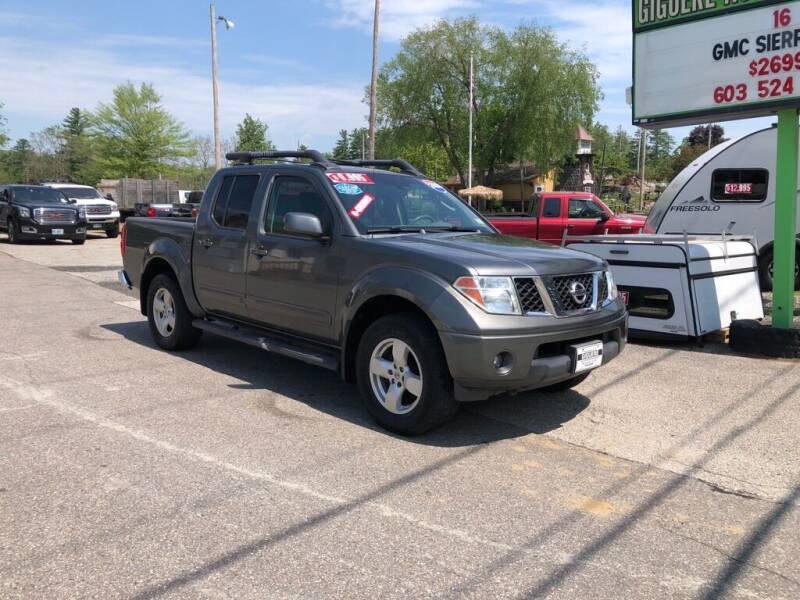 2006 Nissan Frontier for sale at Giguere Auto Wholesalers in Tilton NH