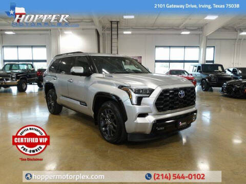 2023 Toyota Sequoia for sale at HOPPER MOTORPLEX in Irving TX