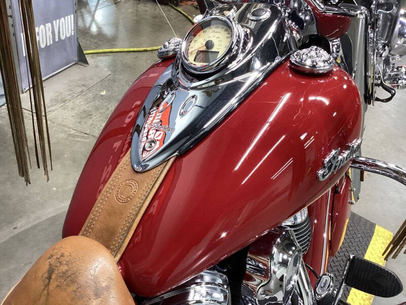 2015 Indian Chief Vintage Indian Red