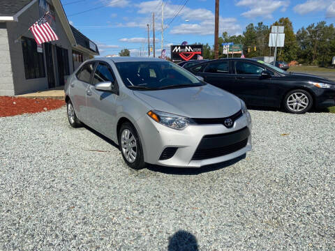 2014 Toyota Corolla for sale at Massi Motors in Durham NC