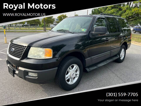 2006 Ford Expedition for sale at Royal Motors in Hyattsville MD