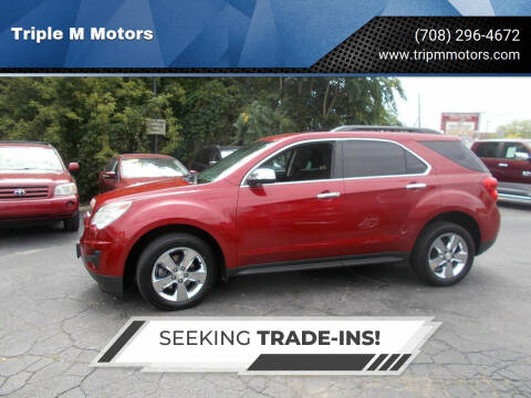 2014 Chevrolet Equinox for sale at Triple M Motors in Saint John IN