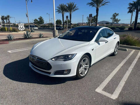 2014 Tesla Model S for sale at LUX AUTOMOTIVE in Riverside CA