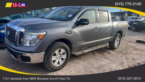 2017 Nissan Titan for sale at Escar Auto in El Paso TX