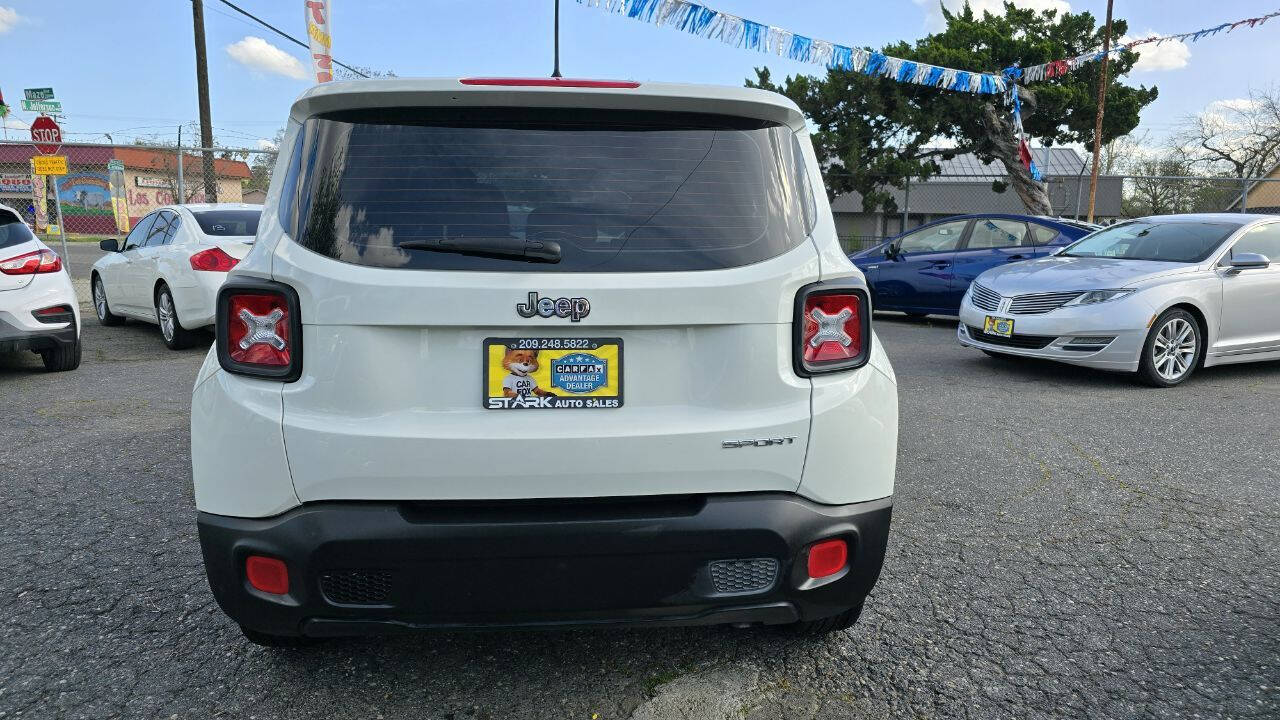 2017 Jeep Renegade for sale at STARK AUTO SALES INC in Modesto, CA