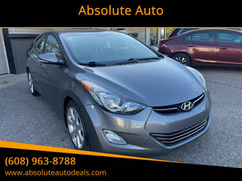 2013 Hyundai Elantra for sale at Absolute Auto in Baraboo WI