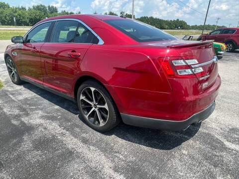 2015 Ford Taurus for sale at B & J Auto Sales in Auburn KY