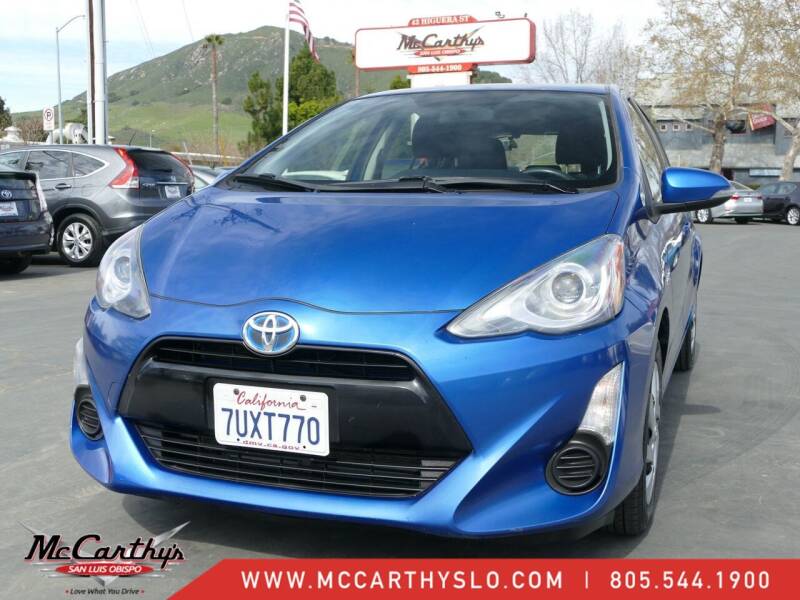 2015 Toyota Prius c for sale at McCarthy Wholesale in San Luis Obispo CA