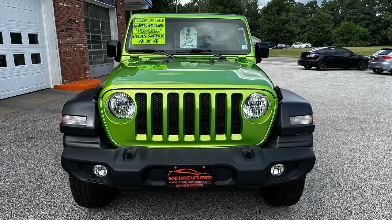 2019 Jeep Wrangler Unlimited for sale at North Ridge Auto Center LLC in Madison, OH