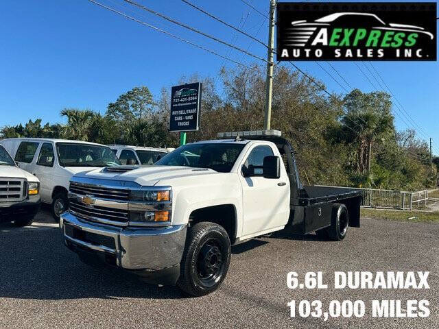 2018 Chevrolet Silverado 3500hd C/C for sale at A EXPRESS AUTO SALES INC in Tarpon Springs FL