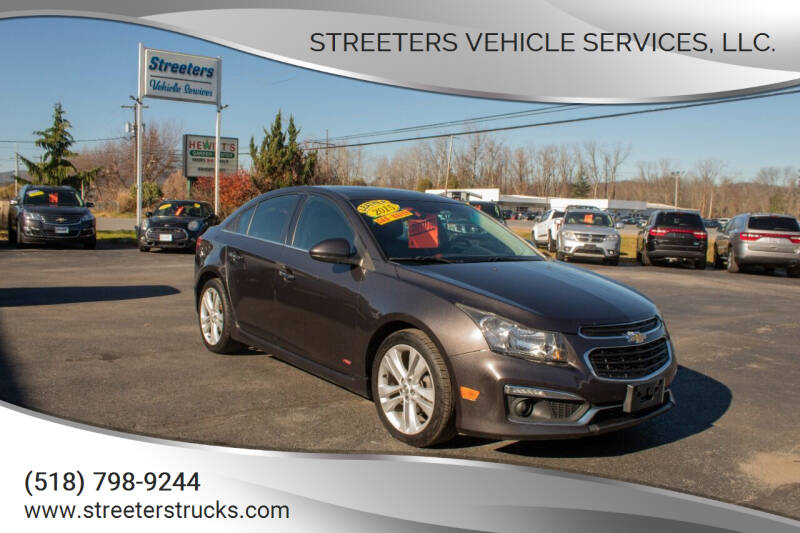 2015 Chevrolet Cruze for sale at Streeters Vehicle Services,  LLC. in Queensbury NY