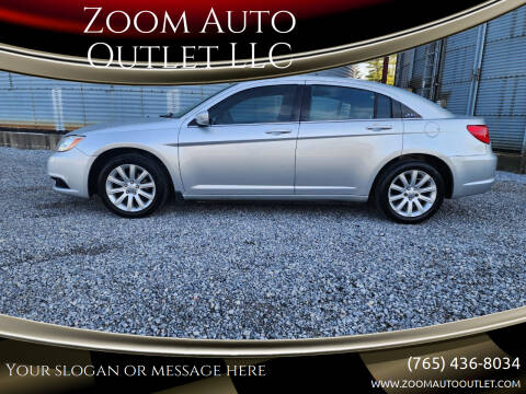 2012 Chrysler 200 for sale at Zoom Auto Outlet LLC in Thorntown IN