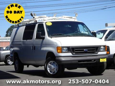 2006 Ford E-Series Cargo for sale at AK Motors in Tacoma WA