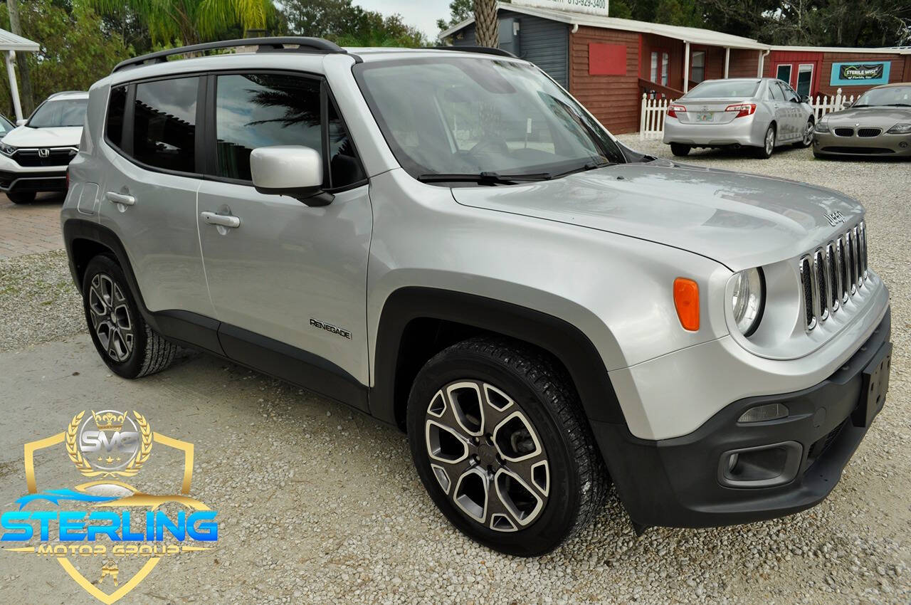 2017 Jeep Renegade for sale at Sterling Motor Group in Land O Lakes, FL