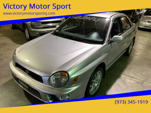 2002 Subaru Impreza for sale at Victory Motor Sport in Paterson NJ