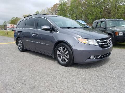 2014 Honda Odyssey for sale at JR's Auto Sales Inc. in Shelby NC