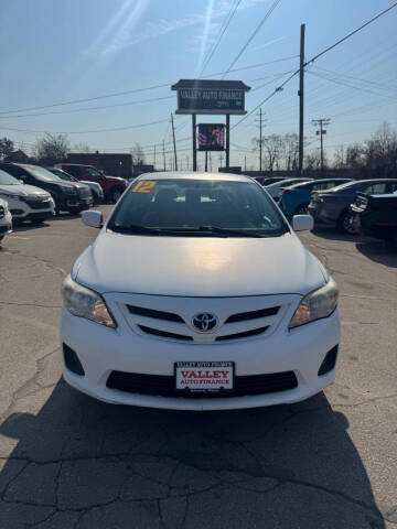 2012 Toyota Corolla for sale at Valley Auto Finance in Girard OH