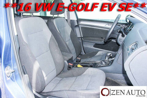 2016 Volkswagen e-Golf SE