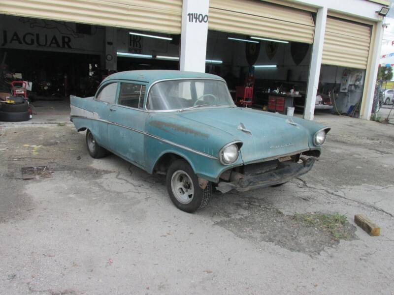 1957 Chevrolet Bel Air for sale at TROPICAL MOTOR CARS INC in Miami FL