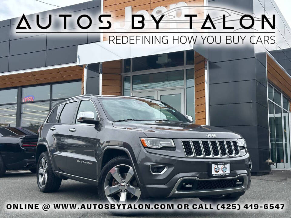 2014 Jeep Grand Cherokee for sale at Autos by Talon in Seattle, WA