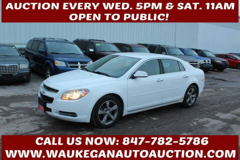 2012 Chevrolet Malibu for sale at Waukegan Auto Auction in Waukegan IL