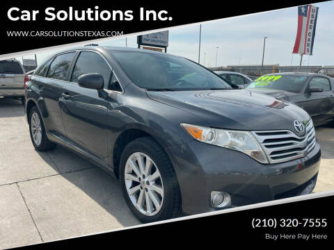 2012 Toyota Venza for sale at Car Solutions Inc. in San Antonio TX