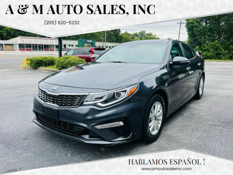 2019 Kia Optima for sale at A & M Auto Sales, Inc in Alabaster AL