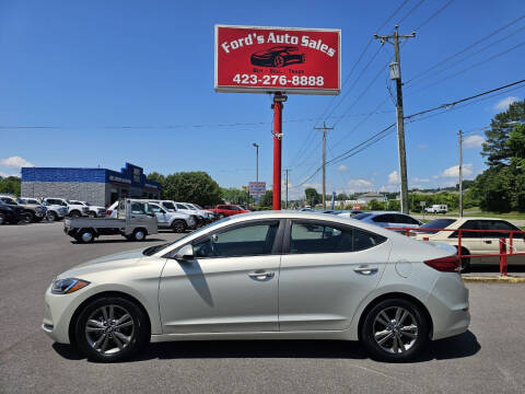 2017 Hyundai Elantra for sale at Ford's Auto Sales in Kingsport TN