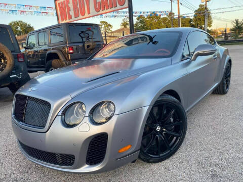 2010 Bentley Continental for sale at Extreme Autoplex LLC in Spring TX